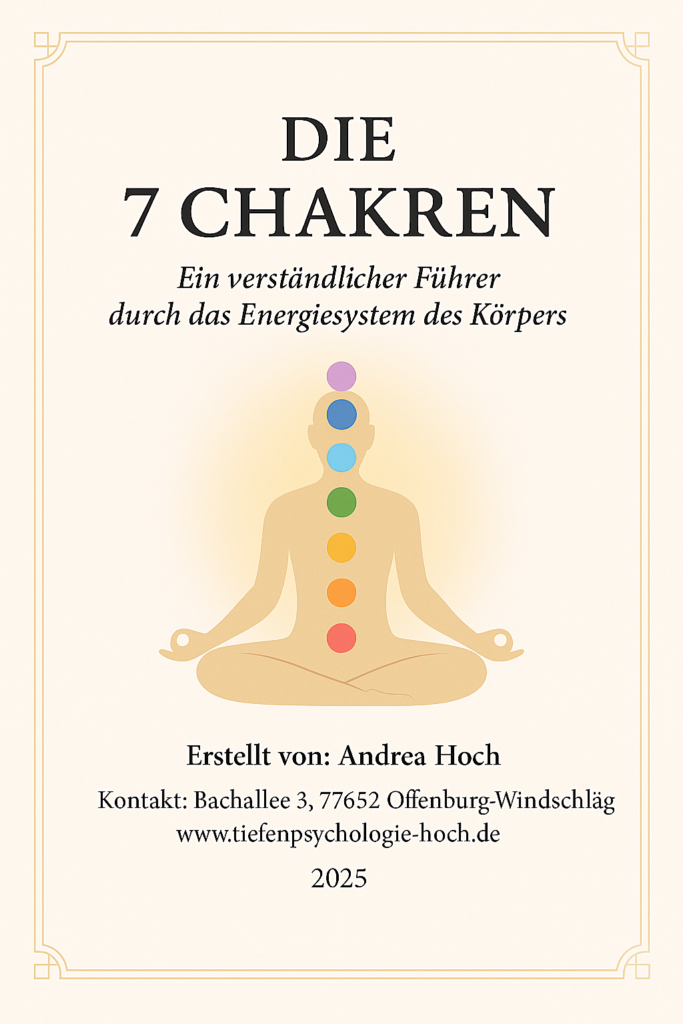 Buchcover - die 7 Chakren